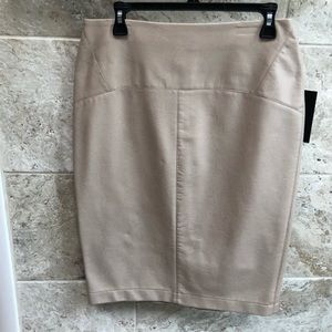 Zara faux leather skirt Size L